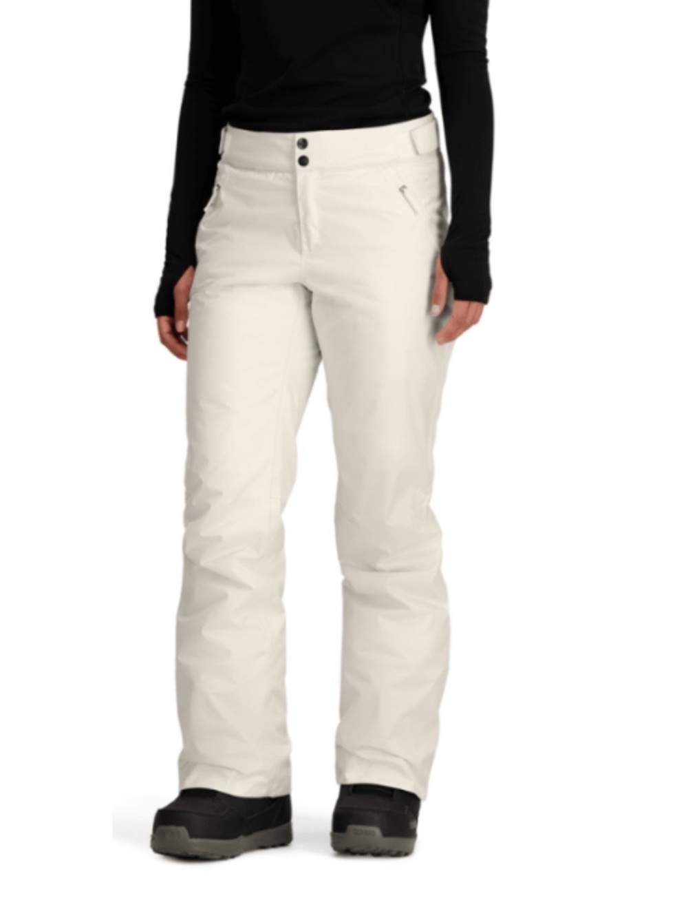 The North Face Sally Ski Pants Womens Large Long Gardenia White NWT MSRP $130